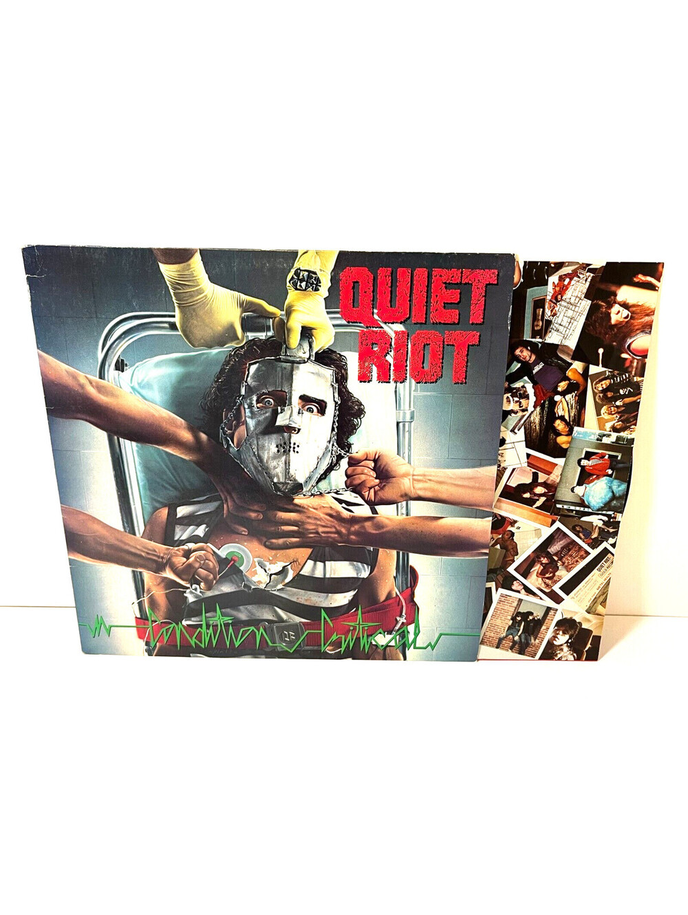 Quiet Riot - Condition Critical 1984 12” 33rpm Vinyl LP Record Great Condition